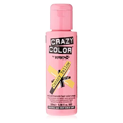 Crazy Color by Renbow 49 Canary Yellow 100 ml
