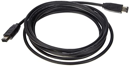 Preisvergleich Produktbild InLine 34003 FireWire Kabel, IEEE1394 6pol Stecker / Stecker, schwarz, 3m