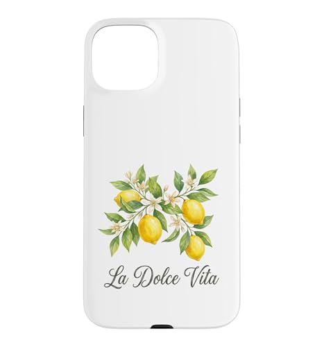 La Dolce Vita ������ �C�^���A�� �� �������`�F�b�� �A�}���t�B�C�� �X�}�z�P�[�X iPhone 15 Plus �p