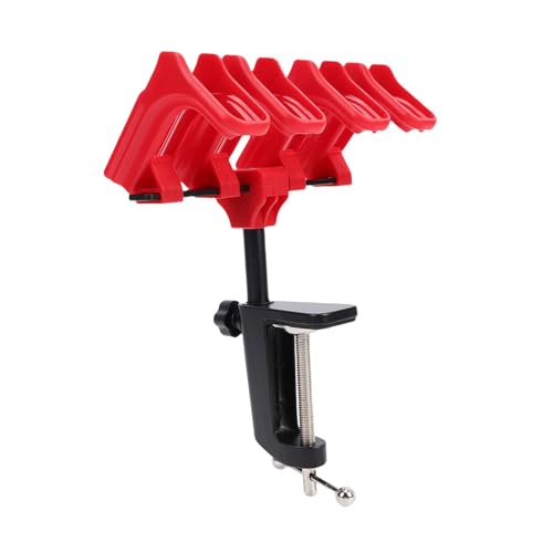 Support pour aérographe en acier allié et pince de table robuste AUNMAS