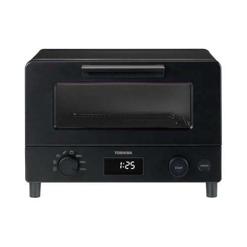 東芝 オーブン トースター HTR-W7(K) ブラック ハイスペックヒーター 1400W トースト2枚 ふんわり しっとり パン 食パン あたため 自動メニュー マイコンタイプ 朝食 朝ごはん 家電 キッチン家電 TOSHIBA 神奈川県 川崎市