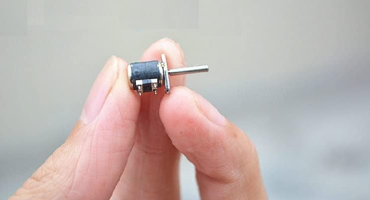 40pcs 6*8mm micro two-phase stepper motor 9mm long axis of the screw camera/digital goods and stepper drives DIY Accessories