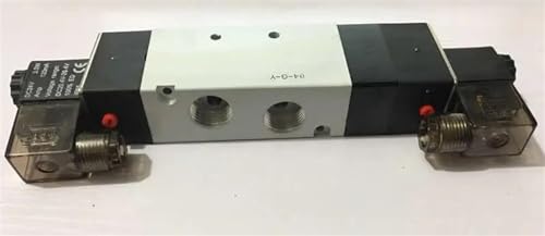 Válvula solenoide de aire para regular cilindros mecánicos de 3 posiciones DC24V 3