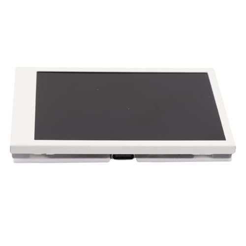 Image of Dpofirs Computer Temp Monitor, 3.5in USB Type C Mini Screen Display, PC Temperature Display for CPU Hard Disk Data Monitor (White Set)