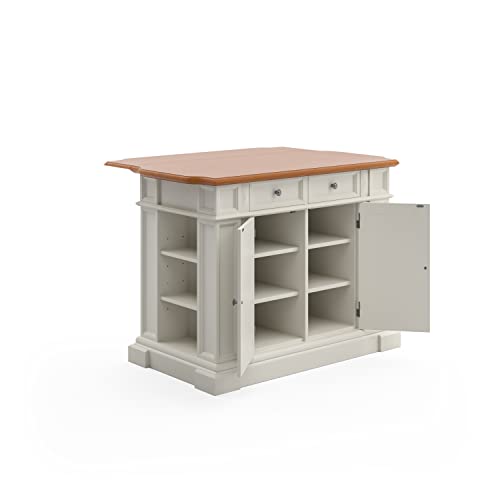 homestyles Americana Off-White Kitchen Island