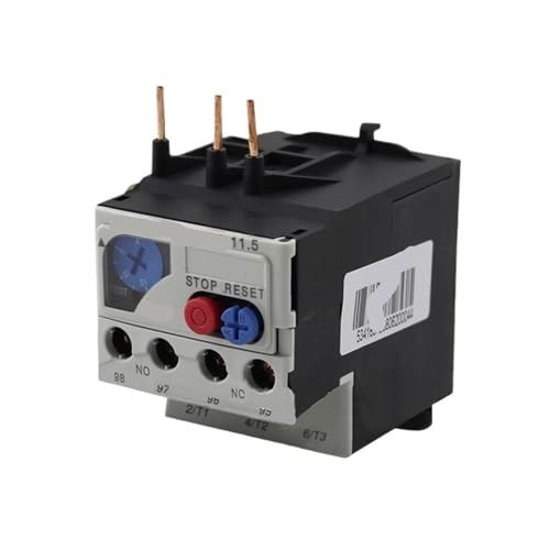 Relé protector de corriente con rango ajustable de 1,6 a 2,5A para motores 5