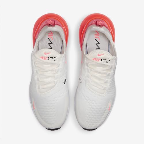 Nike Air Max 270 Women's Shoes (AH6789-122, Sail/Aster Pink/White/Hot Punch)4