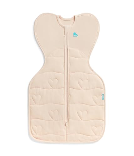 Image of Love to Dream Swaddle Up Extra Warm | 3.5 TOG, 8-13 lbs, Blush | Quilted Cotton for Extra Warmth, Arms Up Swaddle Calms Startle Reflex, Newborn Essentials Below 61F