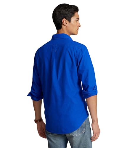 Image of POLO RALPH LAUREN Men's Classic Fit Plaid Oxford Shirt