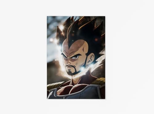 Poster Vegeta est palestinien pour décorer un bureau de geek avec ce tableau mural