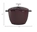 staub La Cocotte de Gohan 40511-560 La Cocotte de Gohan Grenadine Red S 4.7 inches (12 cm) Rice Pot, 1 Piece, Cast Iron Pot, Rice Cooker, Japanese Authentic Product