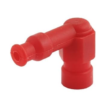 Ubersweet Imported Spare Part Silicone Spark Plug Cap Cover Red_1232