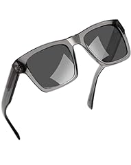 Tinted Grey Frame Black Lens