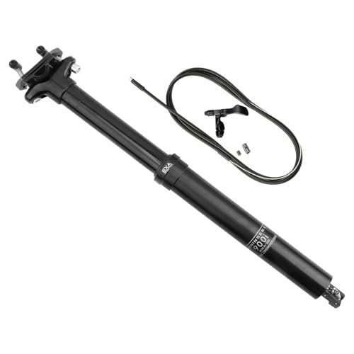 Tige de selle télescopique 30,9 31,6 mm en alliage aluminium pour VTT