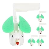 TOYANDONA Set 5 Pezzi Ricambi Uccelli per Orologio a Cucù da Parete, Plastica Resistente, Suono Autentico, Kit Riparazione e Decorazione Casa Vintage