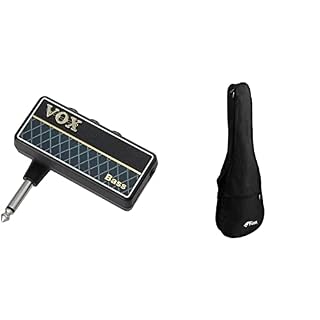 Vox Ampli AP2-BS AmPlug V2 Bass & Tiger GGB7-FBS Housse pour Guitare Basse - Les Beatles, Paul McCartney, John Lennon, RIngo Starr, George Harrison