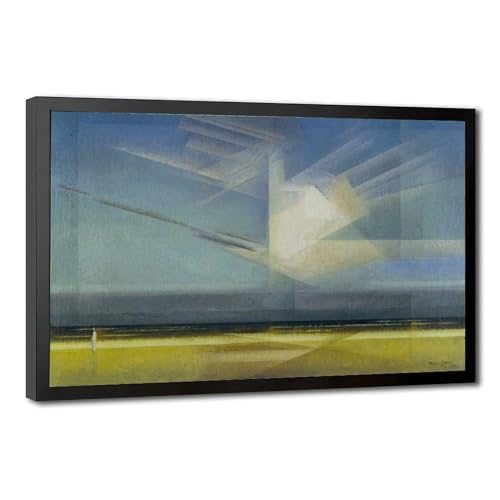 Affiche Lyonel Feininger Oiseau nuage poster expressionniste abstrait moderne pour bureau
