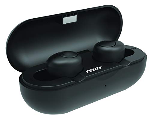 NAXA Electronics NE-970 True Wireless Bluetooth Headset and Charger, Black