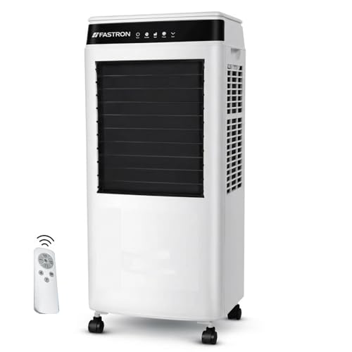 Image of FASTRON 36L Desert Air Cooler for Home & Room | 30 Ft Air Throw, Strong Air Delivery, 3 Speed Control, Remote, Timer, 3-Side Honeycomb Pads, Inverter Compatible, Energy Efficient, ISI Certified
