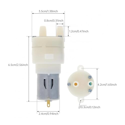 Pompe à eau R280 DC3.7V pour remplacer une pompe d'aspiration défectueuse
