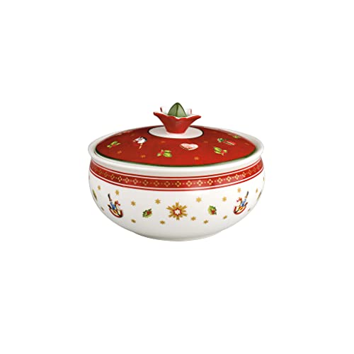 Villeroy & Boch 14-8585-0960 Azucarero Toy's Delight, para Navidad, 10 x 13 cm en Festivo Embalaje …