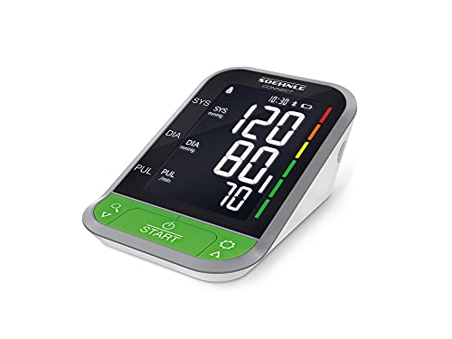 Soehnle Tensiómetro de brazo digital Systo Monitor Connect 400 con Bluetooth® y app, tensiómetro electrónico con sensor, medidor para tomar la tensión
