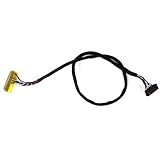 VSDISPLAY LVDS Cable FIX 30PIN for 14.1~15.6inch 1ch 6bit LED Backlight LCD Screen Panel(Cable Length 400mm)