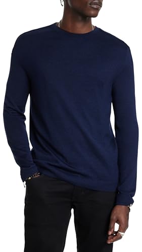 John Varvatos Homme Novas Crew Sweater pour en finir avec les pulls qui grattent et se déforment