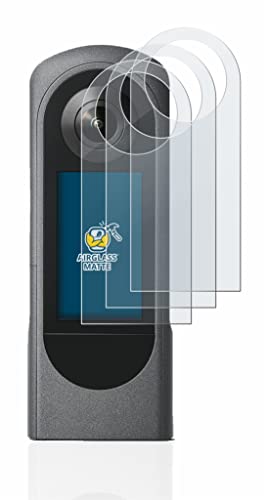 brotect Anti-Glare Glass Screen Protector Matte compatible with Ricoh Theta X (3 Pack) - Anti-Scratch 9H Protection Film