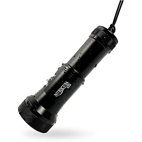 Nitescuba S20 Diving Torch Underwater Lights 2000 Lumen Underwater 100 m / 330 F Tight Beam 8 Degree Flashlite Torch Cover