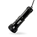 nitescuba S20 Scuba Diving Flashlight 2000 Lumens Underwater 100m Waterproof Dive Light - 8 Degree Narrow Beam Backup Dive Torch for Cave Diving, Night Diving & Scuba (Black)