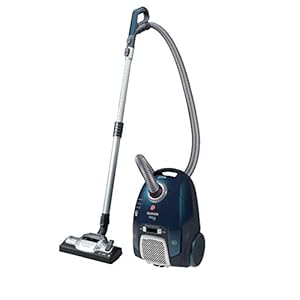 Hoover Telios Extra TX61PET, stofzuiger, metaalblauw, 450 W, 3,5 liter
