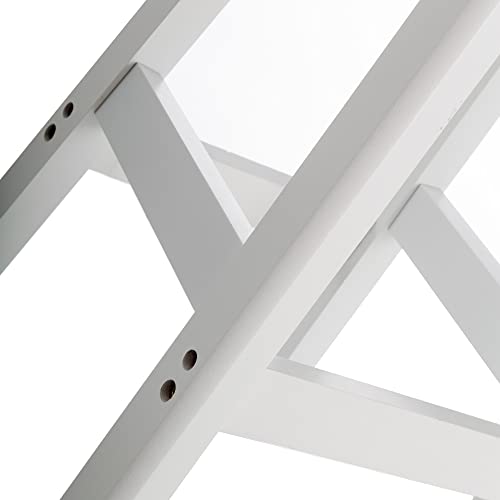 Variante de LOLAhome mesa cocina Taburete Blanco 54×29×29 cm