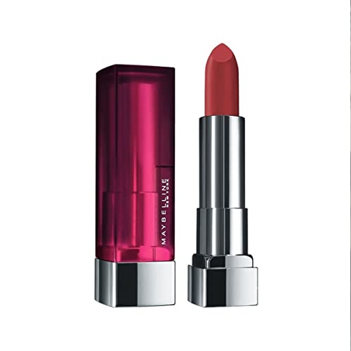 Image of Maybelline New York Matte Lipstick, Intense Colour, Moisturised Lips, 807 Dried Rose, 3.9g & Maybelline New York Matte Lipstick, Intense Colour, Moisturised Lips, 676 East Village Rose, 3.9g