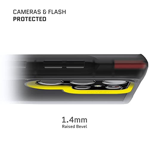 Image of Ghostek COVERT Clear Case for Samsung Galaxy S22 Ultra 5G - S-Pen Access, Wireless Charging Support, Shock-Absorbent, Smoke