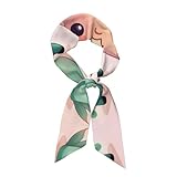 WHJSHOP Bufanda para el pelo con diseño de plantas suculentas para mujer, diadema, accesorio de bolso, pulsera, cinturón de cintura
