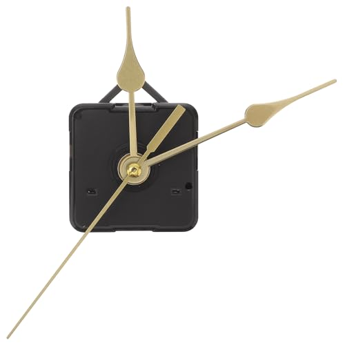 DOITOOL Fashion Simple Quartz Clock Movement Accessories Diy Replacement Parts with Scanning Fluorescence Needle No Battery for Home Office Clock Repair