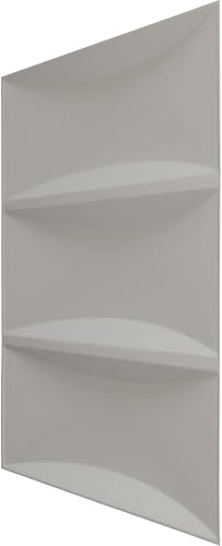 Miniatura 10 de Ekena Millwork 19 58 pulgadas de ancho x 19 58 pulgadas de alto, tradicional EnduraWall decorativo 3D, acero desgastado (cubre 2.67 pies cuadrados