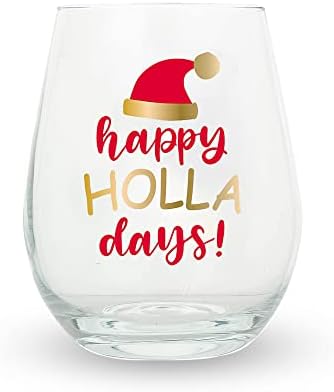 Christmas wine tumbler Clearance