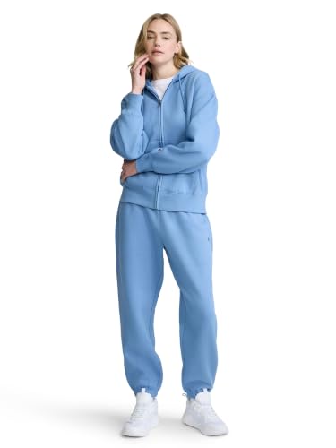 Image of Champion Women's Cinched-Bottom Fleece Sweatpants, Oversized Fit, Midweight