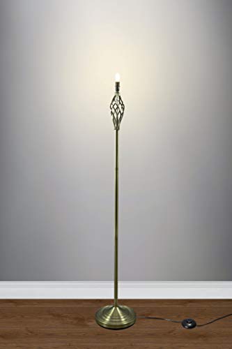 Floor-Lamp-Antique-Brass-164-cm-Tall-Floor-lamp-top-Quality-Fabric-Shade-White
