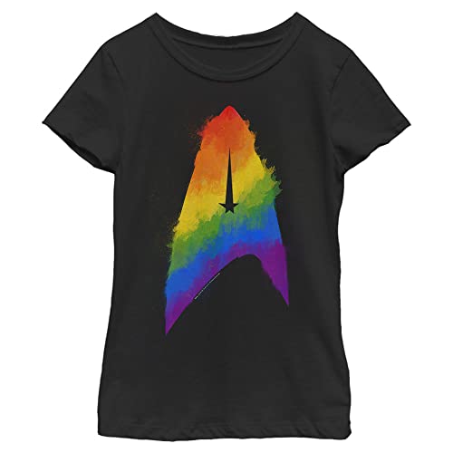 T-shirt Star Trek avec badge Pride enfant idée cadeau anniversaire geek