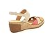 El Naturalista Womens Leaves 5008 Sandal Shoes, Piedra Mixed, EU 38 / US 8