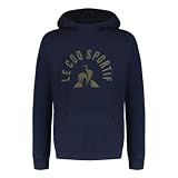 Le Coq Sportif - SPE Hoody #8 Bambino - Felpa con Cappuccio Morbido 96% Cotone 4% Elastan - Abbigliamento Versatile Sport Tempo Libero Quotidiano - Taglia 12 Anni - Dress Blues
