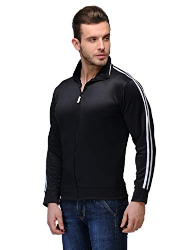 Image of Scott International Men's Polyester Standard Dryfit Jacket Wrinkle Free (Stripes)