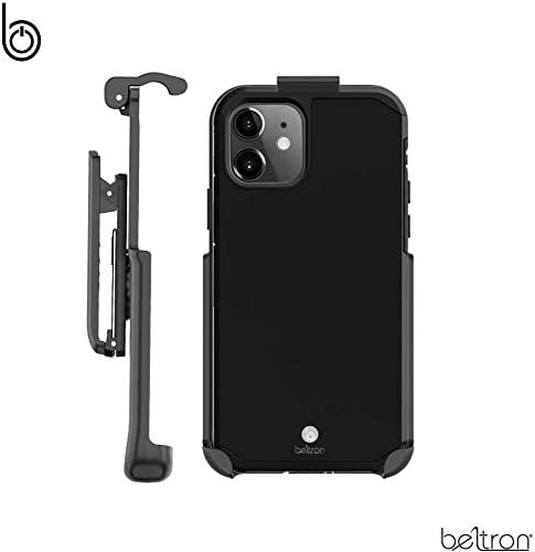 Miniatura 5 de BELTRON Funda con clip para cinturón para iPhone 11 (2019), funda híbrida delgada de protección de cuerpo completo resistente y funda de clip de