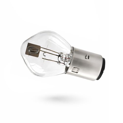 LIGHTWORLD24 BA20d S2 35/35W 12V Motorrad Halogenscheinwerfer Superhelle Fernlicht Abblendlicht Roller Moped Motoroller Scooter Bilux Lampe Glühbirnen 2er SET