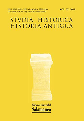 Stvdia Historica: Historia Antigua: Vol. 37 (2019)