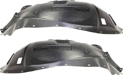 Garage-Pro Fender Liner Pair for 1997–2004 Dodge Dakota (Front)