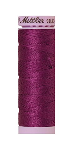 Hilo de Algodón Mettler Silk-Finish Solid, 164 yd/150m, Purple Passion miniatura 1
